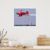 Oracle Challenger Over Lake Erie Poster (Keuken)