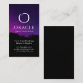 Oracle- en Psychische Visitekaartjes (Voorkant / Achterkant)