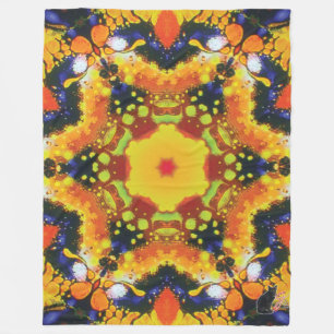 Oracle Kaleidoscope Fleece Deken