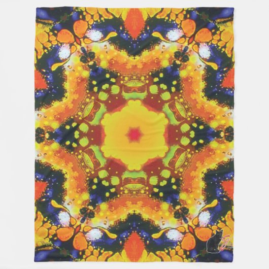Oracle Kaleidoscope Fleece Deken (Voorkant)