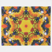 Oracle Kaleidoscope Fleece Deken (Voorkant (Horizontaal))