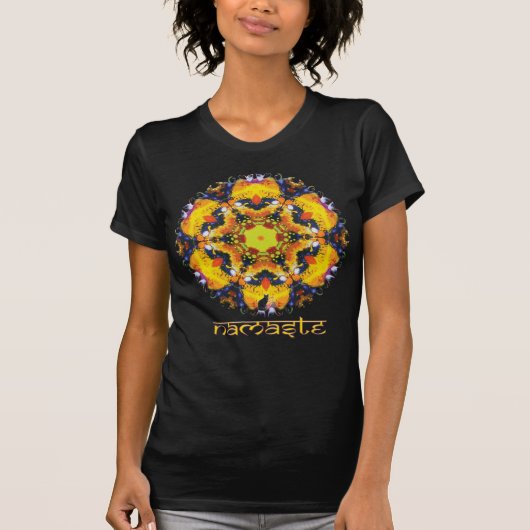 Oracle Namaste Kaleidoscope T-shirt (Voorkant)