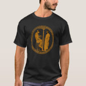Oracle of Delphi King Aigeus voor de Pythi T-shirt (Voorkant)