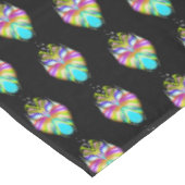 Oracle Owl voor zwart en multicolor Tafelkleed (Gekanteld)