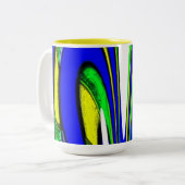 Oracle Tweekleurige Koffiemok (Voorkant links)