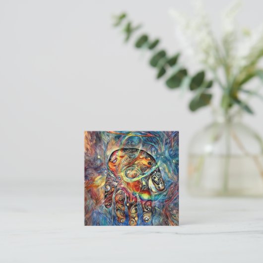 Oracle Vierkante Visitekaartje (Staand voorkant)