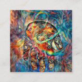 Oracle Vierkante Visitekaartje (Voorkant)