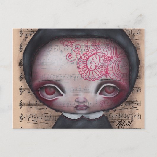 Oracle Witch Briefkaart (Voorkant)