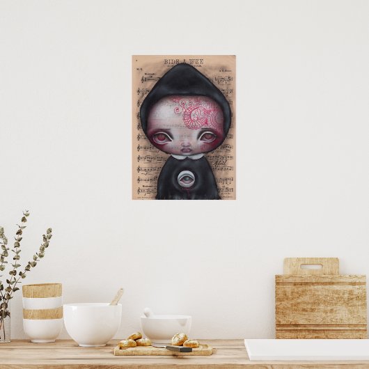 Oracle Witch Poster (Keuken)