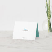 Oracles-kaart Bedankkaart (Achterkant)