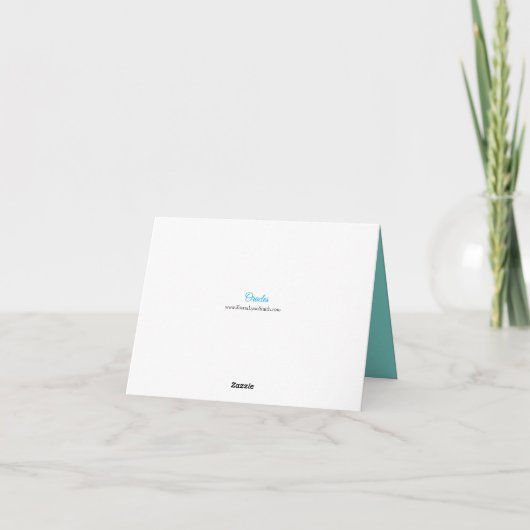 Oracles-kaart Bedankkaart (Achterkant)