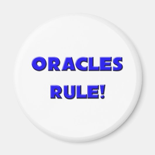 Oracles Regel! Magneet (Voorkant)