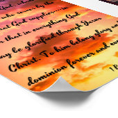 Oracles van God - Bijbel Poster (Hoek)