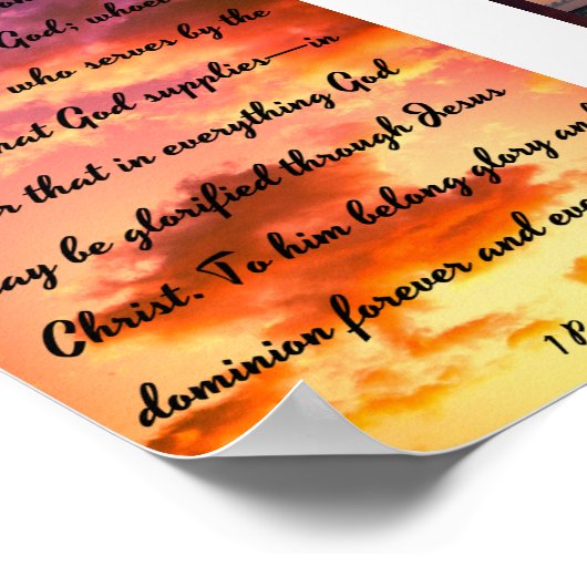 Oracles van God - Bijbel Poster (Hoek)