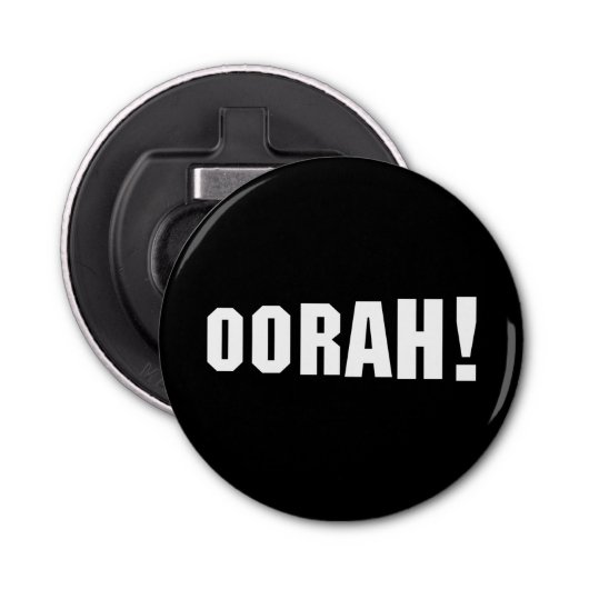 ORAH! BUTTON FLESOPENER (Voorkant)