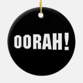 ORAH! KERAMISCH ORNAMENT (Achterkant)