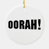 ORAH! KERAMISCH ORNAMENT (Achterkant)