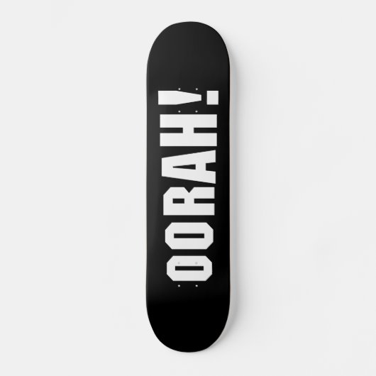 ORAH! PERSOONLIJK SKATEBOARD (Voorkant)