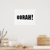 ORAH! POSTER (Keuken)