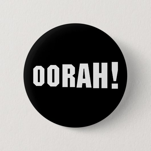 ORAH! RONDE BUTTON 5,7 CM (Voorkant)
