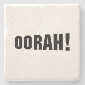 ORAH! STENEN ONDERZETTER (Voorkant)