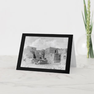 Oraibi Pueblo Hopi Indiër 1895 Kaart