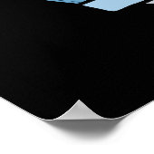 Oral Hy-jean Funny Tooth Pun Dark BG Poster (Hoek)