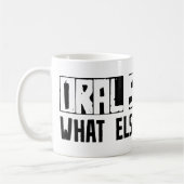 Orale chirurgie Wat is er nog meer? Koffiemok (Links)