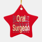 Orale chirurgische extraordinaire chirurgie keramisch ornament (Achterkant)