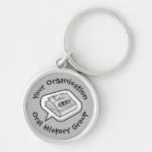 Orale geschiedenis sleutelhanger (Voorkant)
