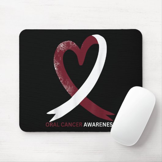 Orale Kanker Bewustwording Maand 2024 Keelhals Muismat (Met muis)