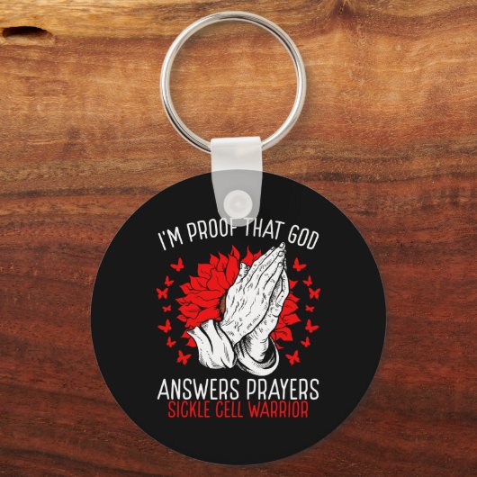 Orale Kanker Bewustzijn God Christelijke Geloof Ka Sleutelhanger (Voorkant)