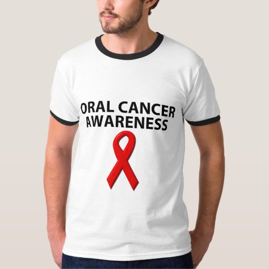 Orale kanker t-shirt (Voorkant)