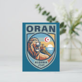 Oran Algeria North Africa Briefkaart (Staand voorkant)