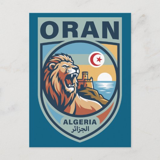 Oran Algeria North Africa Briefkaart (Voorkant)