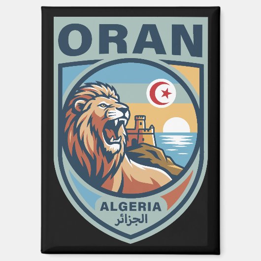 Oran Algeria North Africa Magneet (Voorkant)