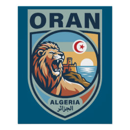Oran Algeria North Africa Perfect Poster