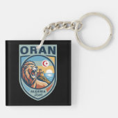 Oran Algeria North Africa Sleutelhanger (Achterkant)