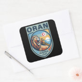 Oran Algeria North Africa Vierkante Sticker (Envelop)