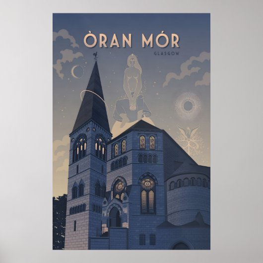 Oran Mor Glasgow Reisposter Poster (Voorkant)