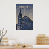 Oran Mor Glasgow Reisposter Poster (Keuken)