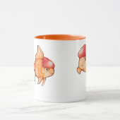 Oranda Goldfish Mok (Midden)