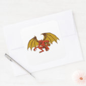 Orang Bati Vierkante Sticker (Envelop)