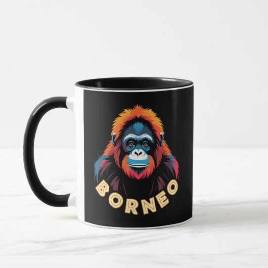 Orang-oetan Borneo Mok (Links)