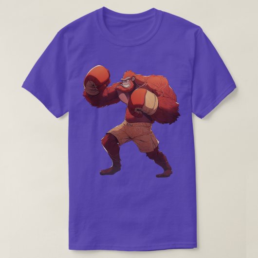 Orang-oetan Boxer 1 T-shirt (Design voorkant)