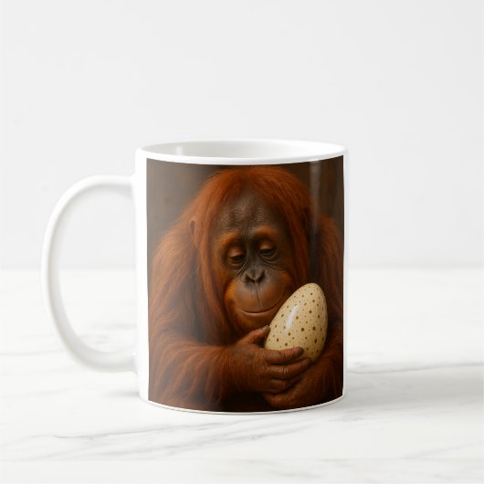 orang-oetan-eieren koffiemok (Links)
