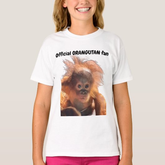 Orang-oetan fan t-shirt (Voorkant)