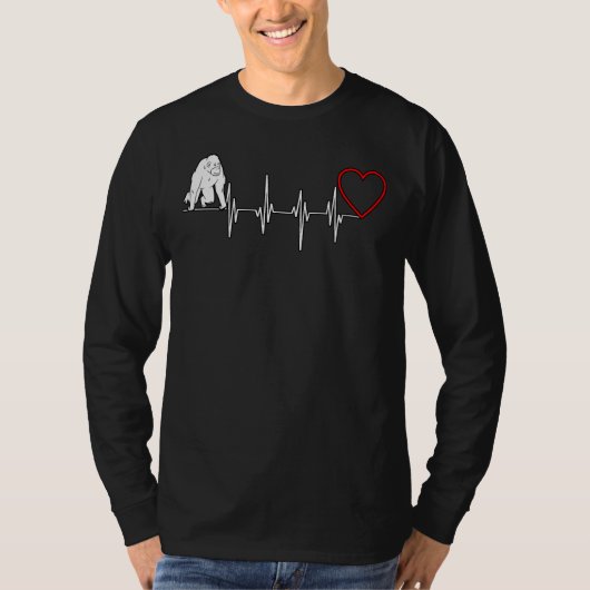 Orang-oetan hartslag t-shirt (Voorkant)