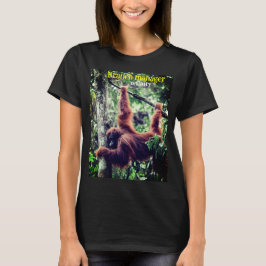 Orang-oetan in boom t-shirt