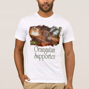 Orang-oetan in Borneo Oerwoud Zonlicht Wildlife Sh T-shirt